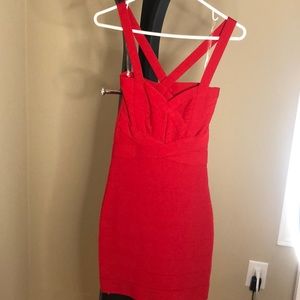 Hot Miami Styles Bandage Dress